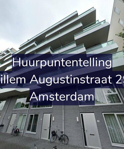 Foto gevel Huurpuntentelling voor Willem Augustinstraat 293, Amsterdam