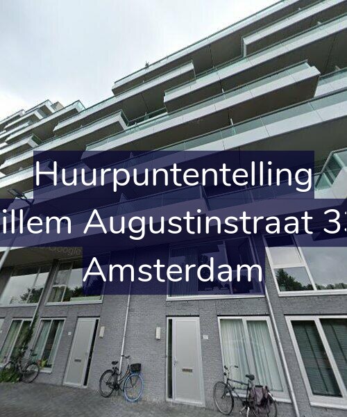 Foto gevel Huurpuntentelling voor Willem Augustinstraat 332, Amsterdam