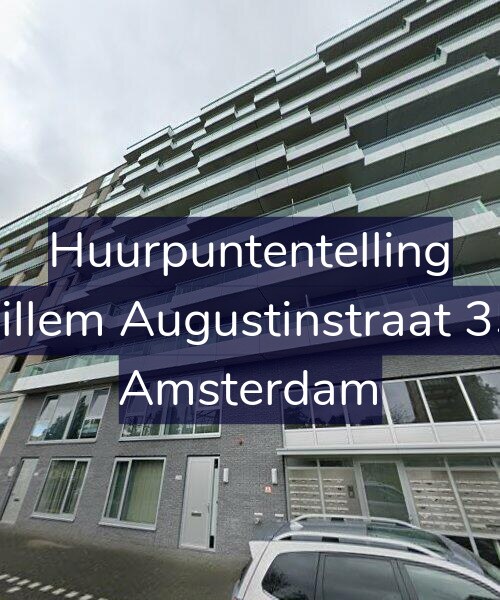 Foto gevel Huurpuntentelling voor Willem Augustinstraat 351, Amsterdam