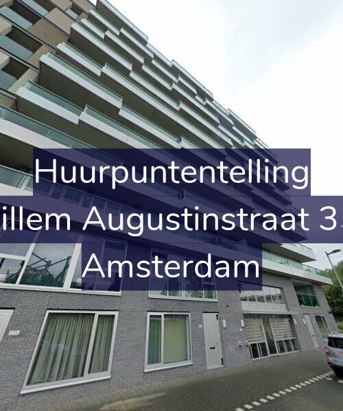 Foto gevel Huurpuntentelling voor Willem Augustinstraat 352, Amsterdam