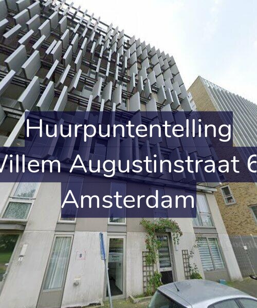 Foto gevel Huurpuntentelling voor Willem Augustinstraat 69, Amsterdam