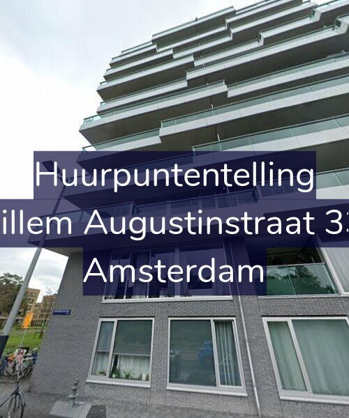 Foto gevel Huurpuntentelling voor Willem Augustinstraat 331, Amsterdam