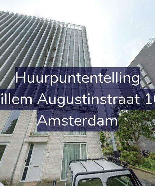 Foto gevel Huurpuntentelling voor Willem Augustinstraat 105, Amsterdam