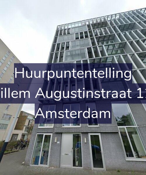 Foto gevel Huurpuntentelling voor Willem Augustinstraat 126, Amsterdam