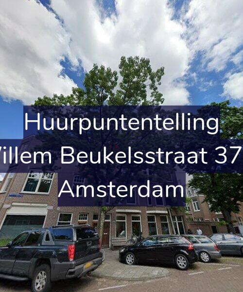 Foto gevel Huurpuntentelling voor Willem Beukelsstraat 37-1, Amsterdam