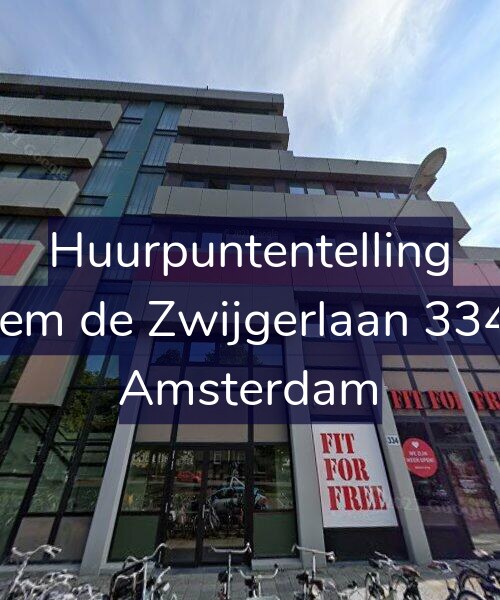 Foto gevel Huurpuntentelling voor Willem de Zwijgerlaan 334-E1, Amsterdam