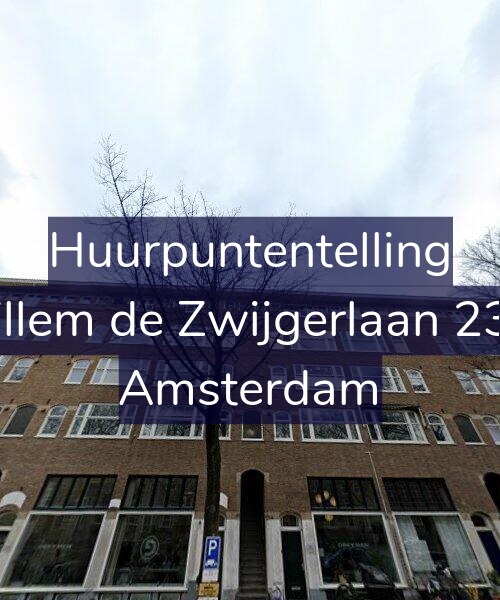 Foto gevel Huurpuntentelling voor Willem de Zwijgerlaan 23-3, Amsterdam