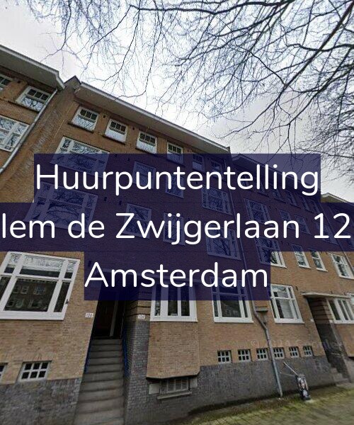 Foto gevel Huurpuntentelling voor Willem de Zwijgerlaan 124-1, Amsterdam