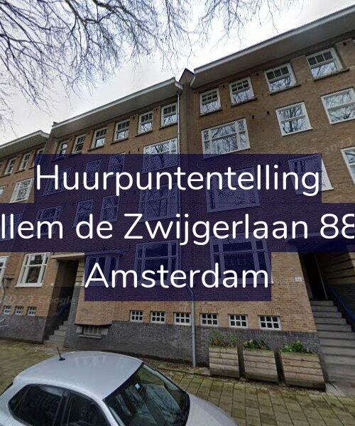 Foto gevel Huurpuntentelling voor Willem de Zwijgerlaan 88-H, Amsterdam