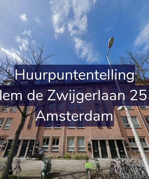 Foto gevel Huurpuntentelling voor Willem de Zwijgerlaan 255-D, Amsterdam