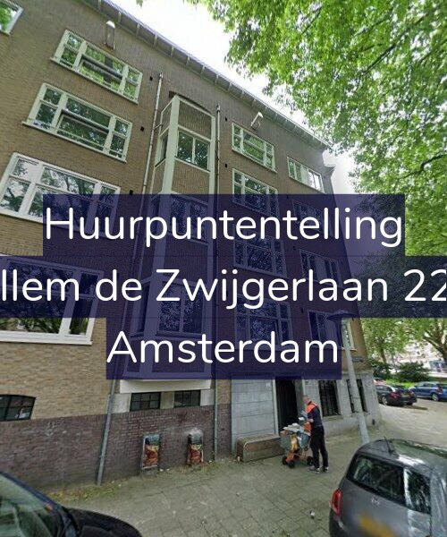 Foto gevel Huurpuntentelling voor Willem de Zwijgerlaan 22-H, Amsterdam