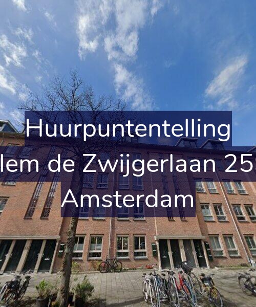 Foto gevel Huurpuntentelling voor Willem de Zwijgerlaan 259-C, Amsterdam