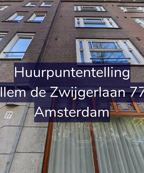 Foto gevel Huurpuntentelling voor Willem de Zwijgerlaan 77-H, Amsterdam