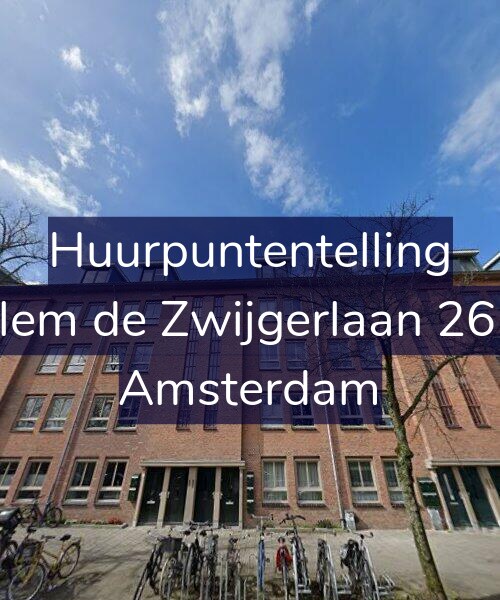 Foto gevel Huurpuntentelling voor Willem de Zwijgerlaan 261-C, Amsterdam