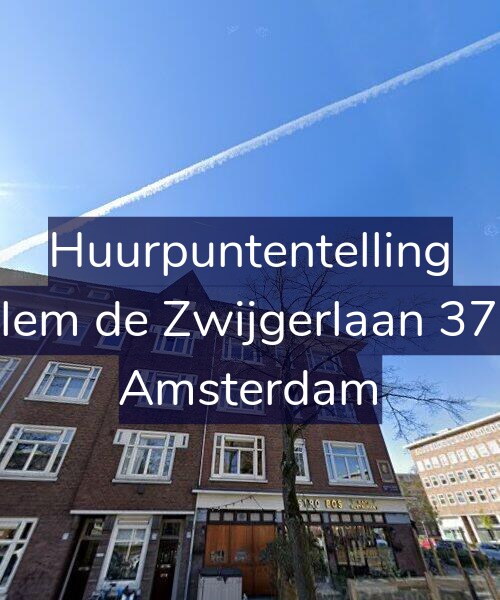 Foto gevel Huurpuntentelling voor Willem de Zwijgerlaan 377-3, Amsterdam