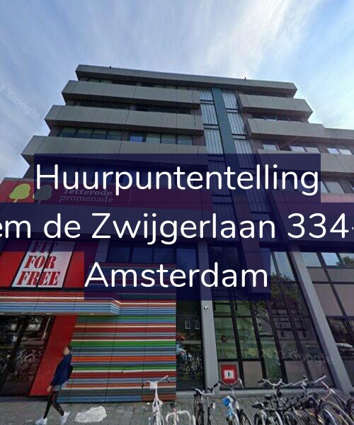 Foto gevel Huurpuntentelling voor Willem de Zwijgerlaan 334-D15, Amsterdam