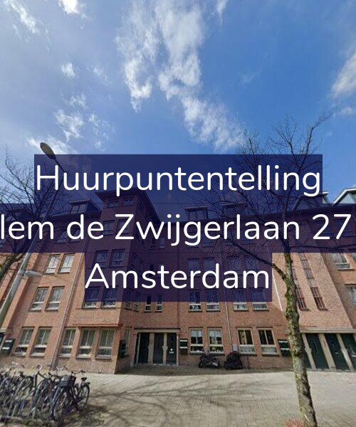 Foto gevel Huurpuntentelling voor Willem de Zwijgerlaan 273-C, Amsterdam