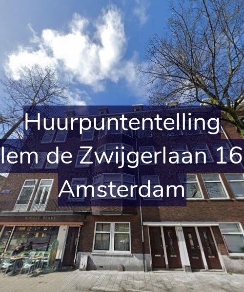 Foto gevel Huurpuntentelling voor Willem de Zwijgerlaan 165-1, Amsterdam