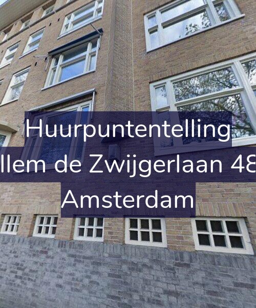 Foto gevel Huurpuntentelling voor Willem de Zwijgerlaan 48-H, Amsterdam