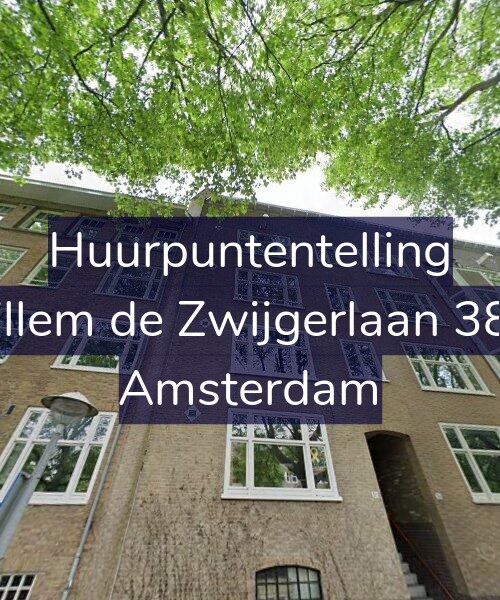 Foto gevel Huurpuntentelling voor Willem de Zwijgerlaan 38-2, Amsterdam