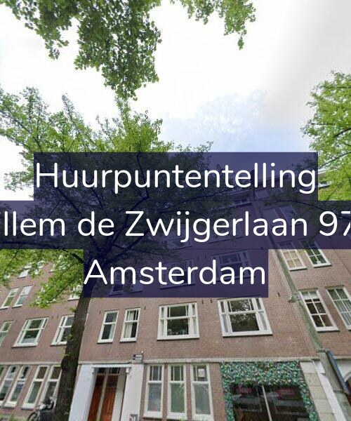 Foto gevel Huurpuntentelling voor Willem de Zwijgerlaan 97-2, Amsterdam
