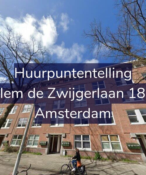 Foto gevel Huurpuntentelling voor Willem de Zwijgerlaan 189-3, Amsterdam
