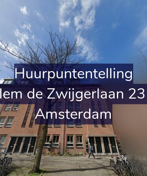 Foto gevel Huurpuntentelling voor Willem de Zwijgerlaan 231-A, Amsterdam