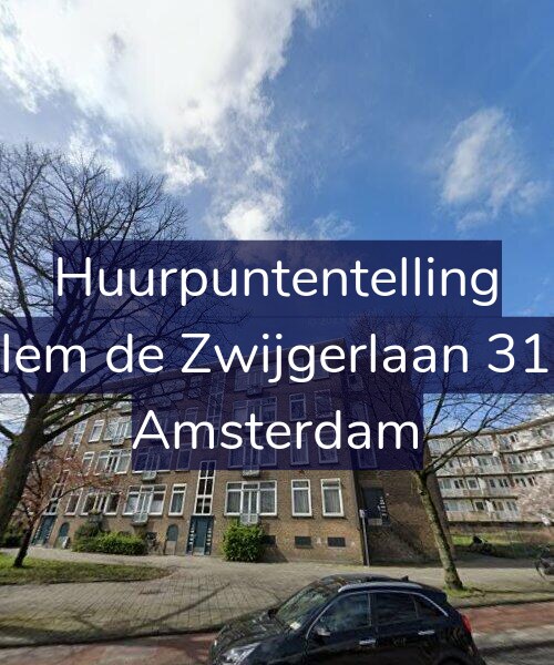 Foto gevel Huurpuntentelling voor Willem de Zwijgerlaan 313-3, Amsterdam