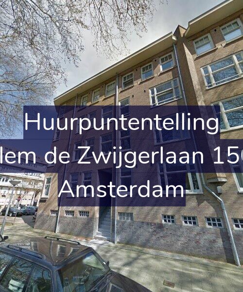 Foto gevel Huurpuntentelling voor Willem de Zwijgerlaan 150-H, Amsterdam