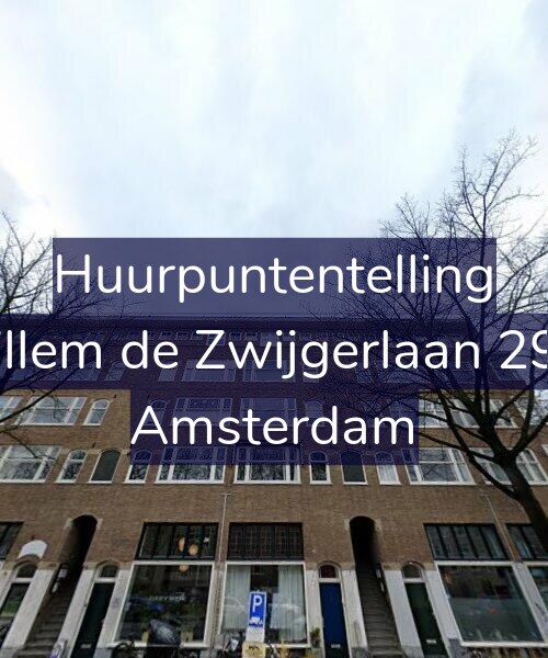 Foto gevel Huurpuntentelling voor Willem de Zwijgerlaan 29-2, Amsterdam