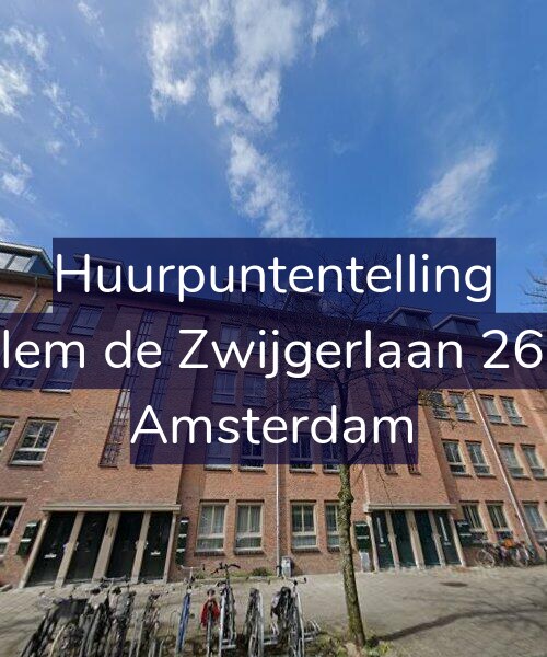Foto gevel Huurpuntentelling voor Willem de Zwijgerlaan 263-E, Amsterdam