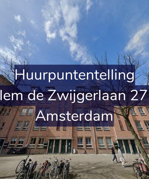Foto gevel Huurpuntentelling voor Willem de Zwijgerlaan 277-C, Amsterdam