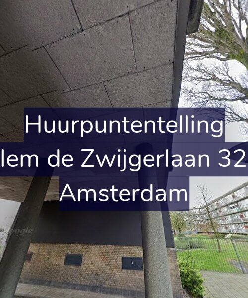 Foto gevel Huurpuntentelling voor Willem de Zwijgerlaan 325-1, Amsterdam
