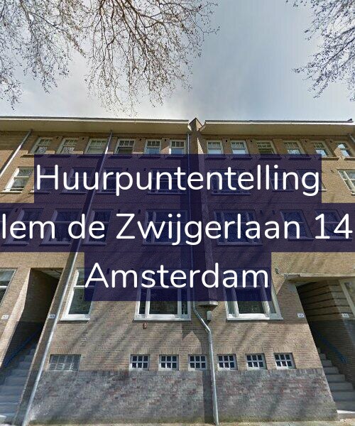Foto gevel Huurpuntentelling voor Willem de Zwijgerlaan 148-1, Amsterdam
