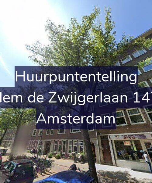 Foto gevel Huurpuntentelling voor Willem de Zwijgerlaan 147-H, Amsterdam