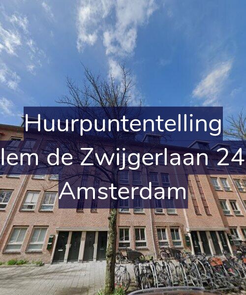 Foto gevel Huurpuntentelling voor Willem de Zwijgerlaan 249-E, Amsterdam