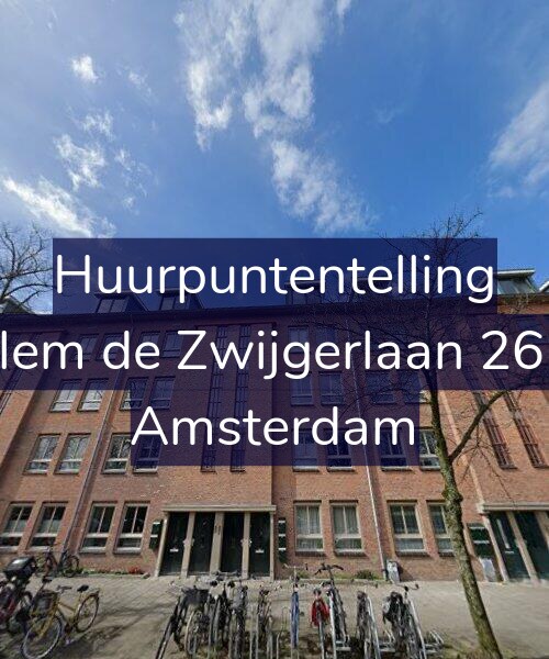 Foto gevel Huurpuntentelling voor Willem de Zwijgerlaan 261-B, Amsterdam