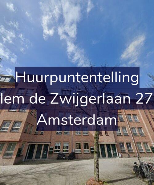 Foto gevel Huurpuntentelling voor Willem de Zwijgerlaan 275-E, Amsterdam