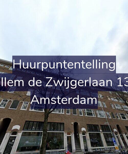 Foto gevel Huurpuntentelling voor Willem de Zwijgerlaan 13-2, Amsterdam