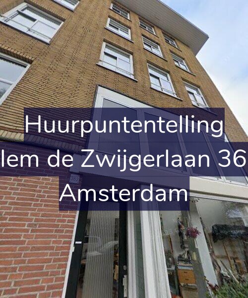 Foto gevel Huurpuntentelling voor Willem de Zwijgerlaan 360-3, Amsterdam