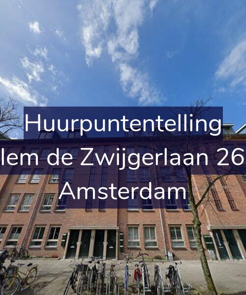 Foto gevel Huurpuntentelling voor Willem de Zwijgerlaan 261-E, Amsterdam
