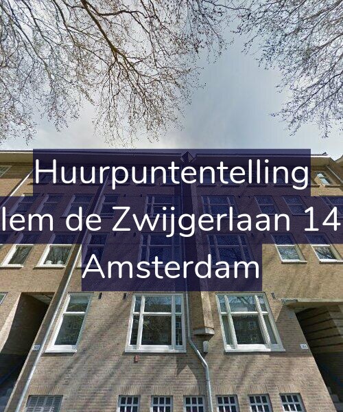 Foto gevel Huurpuntentelling voor Willem de Zwijgerlaan 148-3, Amsterdam