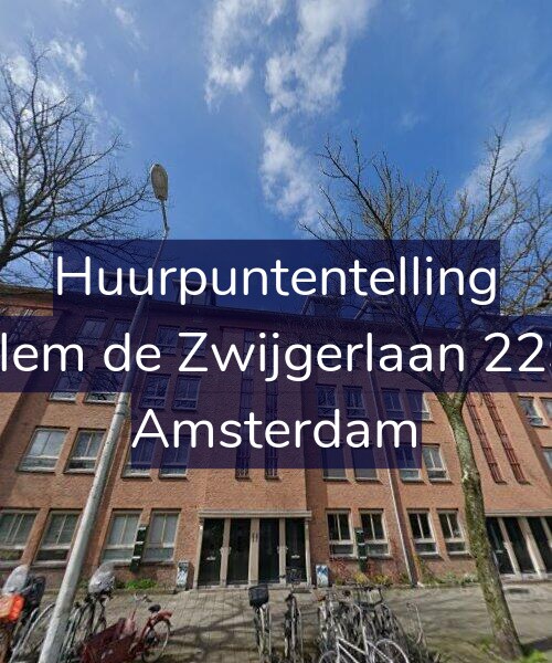 Foto gevel Huurpuntentelling voor Willem de Zwijgerlaan 229-B, Amsterdam