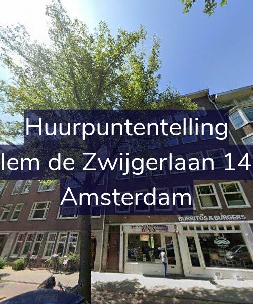 Foto gevel Huurpuntentelling voor Willem de Zwijgerlaan 149-4, Amsterdam