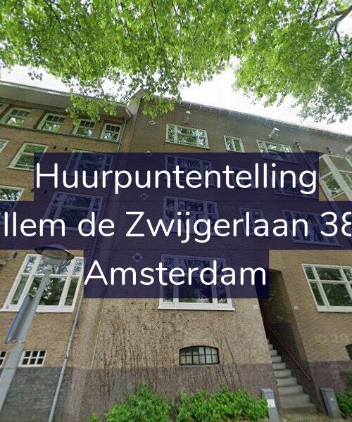Foto gevel Huurpuntentelling voor Willem de Zwijgerlaan 38-1, Amsterdam