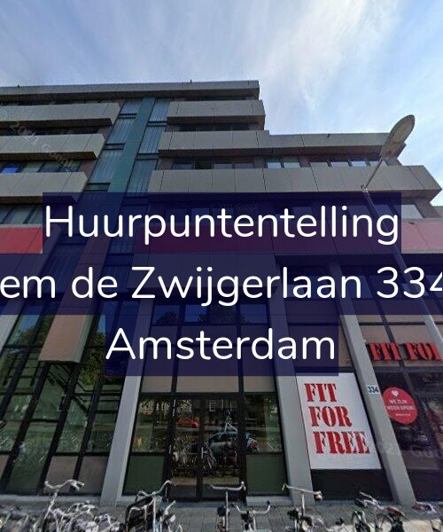 Foto gevel Huurpuntentelling voor Willem de Zwijgerlaan 334-E4, Amsterdam