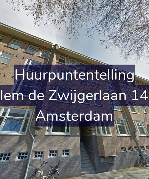 Foto gevel Huurpuntentelling voor Willem de Zwijgerlaan 142-2, Amsterdam