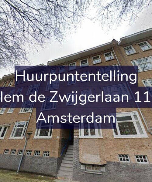 Foto gevel Huurpuntentelling voor Willem de Zwijgerlaan 114-2, Amsterdam