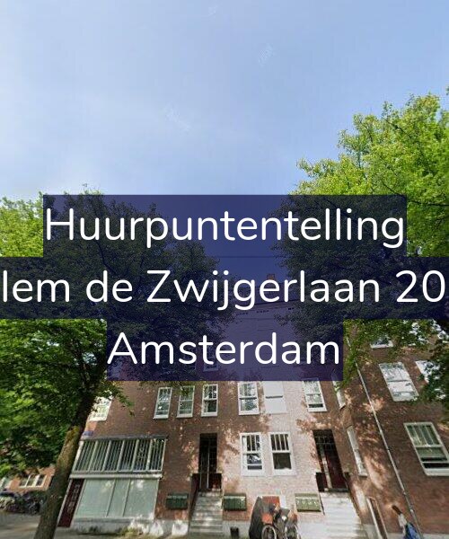 Foto gevel Huurpuntentelling voor Willem de Zwijgerlaan 209-2, Amsterdam
