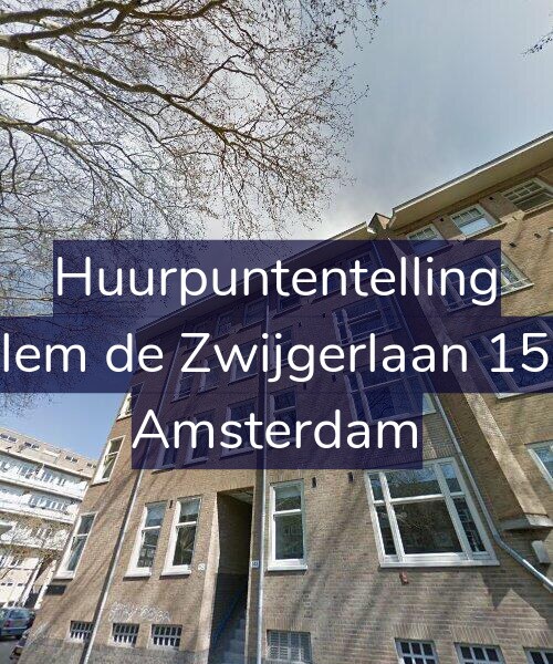 Foto gevel Huurpuntentelling voor Willem de Zwijgerlaan 150-2, Amsterdam